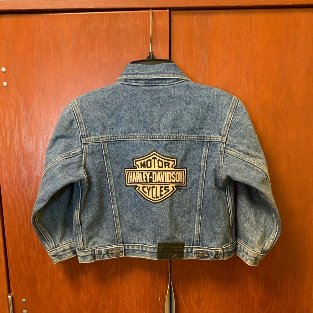 Kids Harley Davidson Jean Jacket